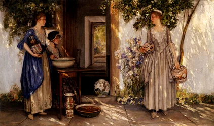 Jeanne sur la terrasse